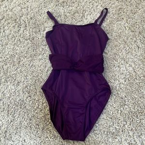 Beautiful purple dance leotard SMALL